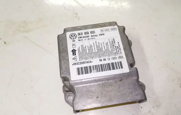 Volkswagen Golf VI Airbag control unit/module 5K0959655 5WK44200