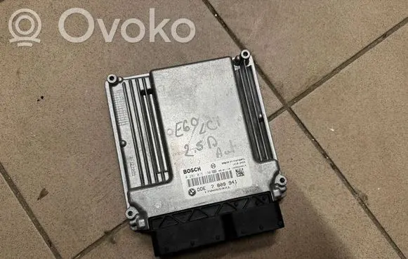 BMW 5 E60 E61 Engine control unit/module 0281015130 7809941