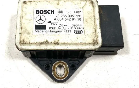 Mercedes-Benz A W169 ESP acceleration yaw rate sensor A0045429118 0265005726