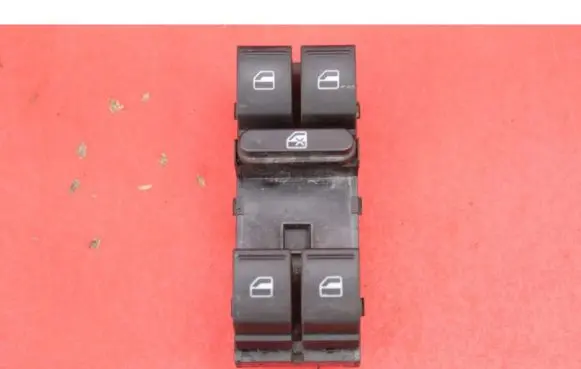 Volkswagen Golf V Electric window control switch 1K4959857A