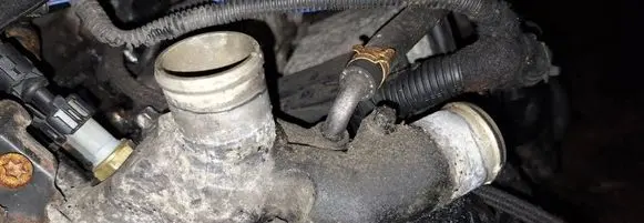 Opel Astra G Engine coolant pipe/hose