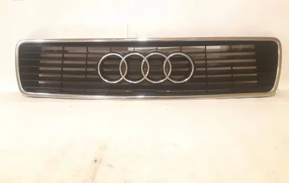 Audi V8 Front bumper upper radiator grill 441853655C