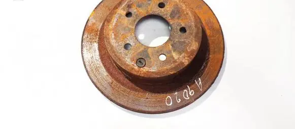 Nissan X-Trail T31 Rear brake disc ventiliuojamas