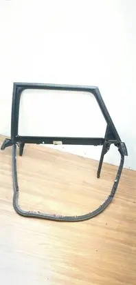 Audi A6 S6 C6 4F Rear door window/glass frame 4F0867369C