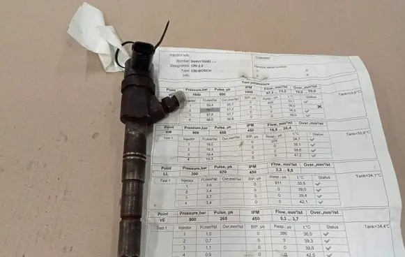 Opel Zafira B Fuel injector 0445110243