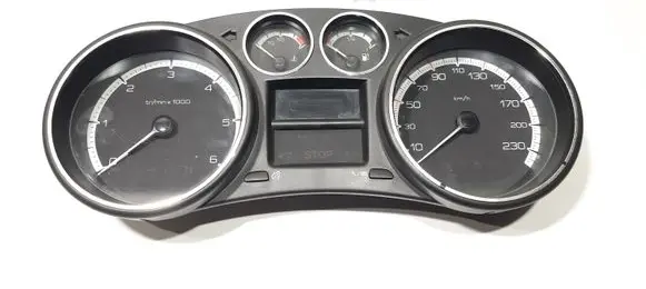 Peugeot 308 Speedometer (instrument cluster) 9665107480 503001550311 TNA78CA6I