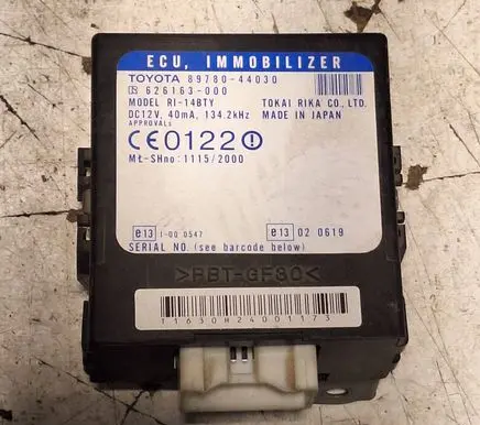 Toyota Avensis Verso Immobilizer control unit/module 8978044030 626163000 601220