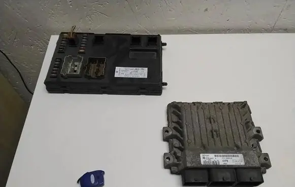 Ford Transit Engine ECU kit and lock set CC1112A650AB S180145001B CC1T14A073BD