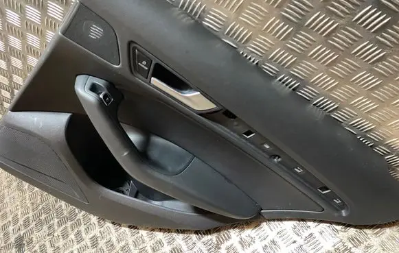 Rear door card panel trim