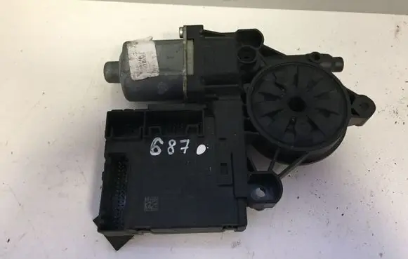 Front door window regulator motor