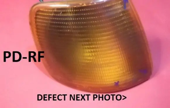 Ford Sierra Front indicator light 87BG13368AA