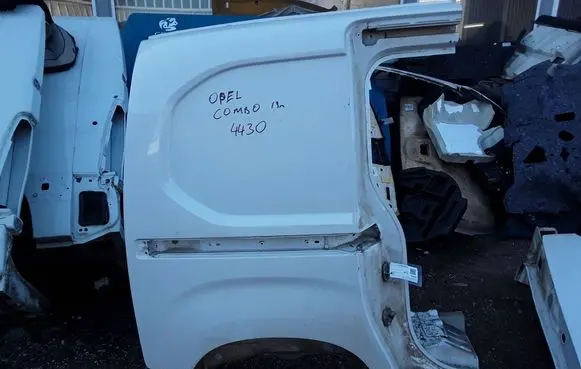 Opel Combo E Rear quarter panel 9827656380