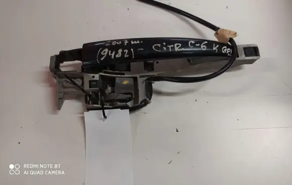 Citroen C6 Rear door exterior handle 9680944780