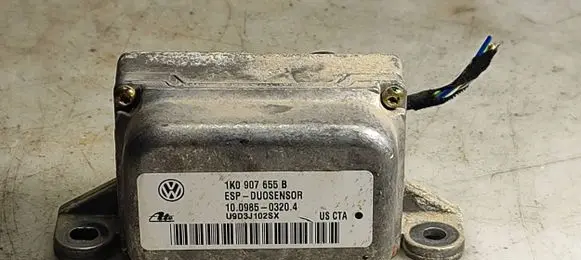 Volkswagen Golf V ESP acceleration yaw rate sensor 1K0907655B U9D3J102SX