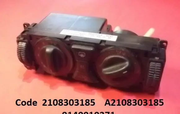 Mercedes-Benz E W210 Climate control unit 2108303185 A2108303185