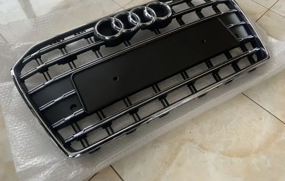 Audi A6 S6 C7 4G Front bumper upper radiator grill 4G0853653T 4G0853651L 4G0853651M