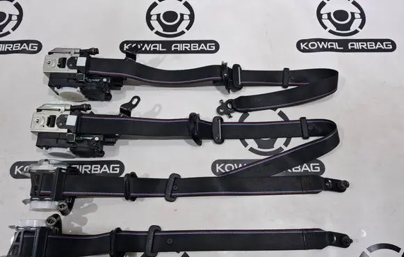 BMW X5M G05 F95 Set of seat belts 118161496 118161493 34298997