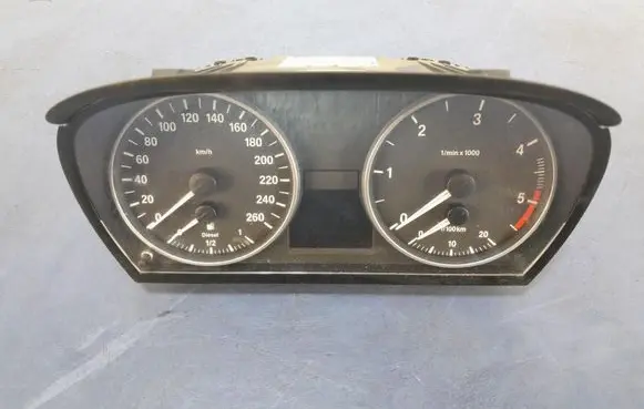 BMW 3 E90 E91 Speedometer (instrument cluster) 9122602