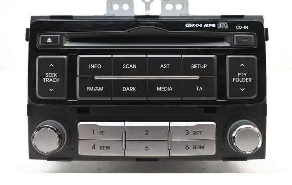 Hyundai i20 (GB IB) Radio/CD/DVD/GPS head unit 96121-1J250BLH