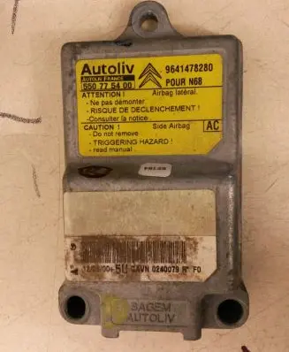 Citroen Xsara Picasso Airbag control unit/module 550775400 9641478280