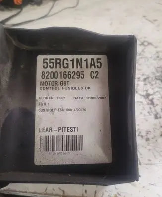Renault Espace - Grand espace IV Fuse box set 8200166295 55RG1N1A5