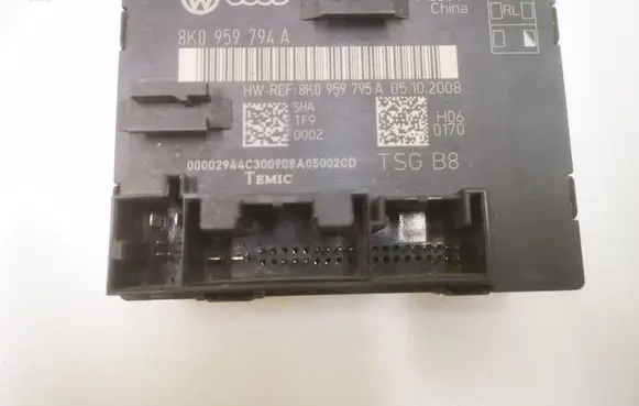Audi A4 S4 B8 8K Door control unit/module 8K0959794A H06