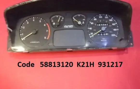 KIA Sephia Speedometer (instrument cluster) 58813120 K21H