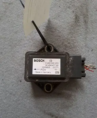 Peugeot 307 ESP acceleration yaw rate sensor 0265005253