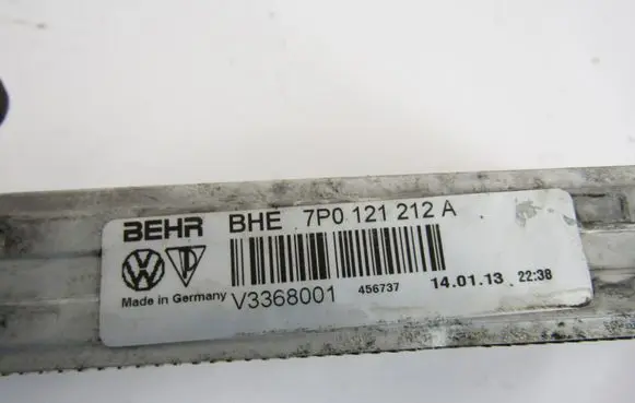 Audi A6 S6 C7 4G Coolant radiator 7p0121212a