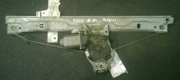 Peugeot 207 Sliding door window regulator with motor ARM119856AVG