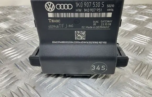 Volkswagen Scirocco Gateway control module 1K0907530S