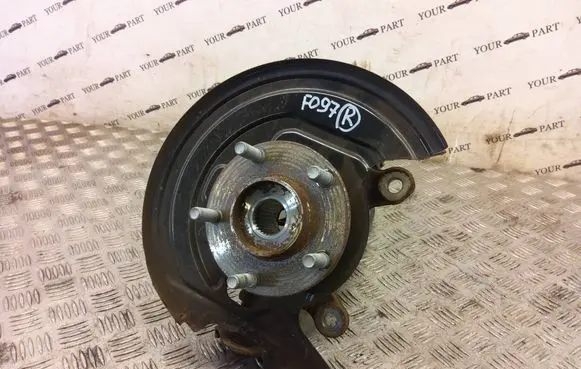 Nissan Leaf II (ZE1) Front wheel hub spindle knuckle