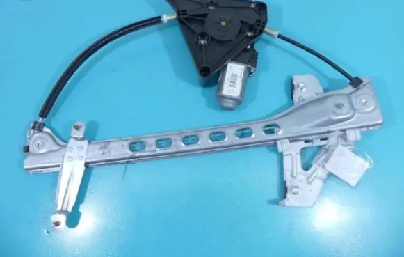 Front door window regulator with motor