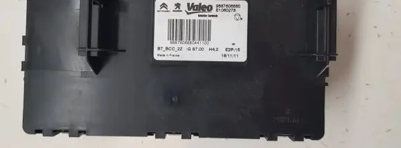 Citroen DS4 Air conditioner control unit module 9687606680