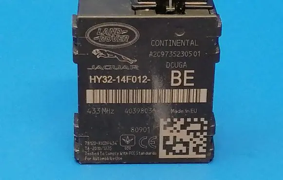 Land Rover Evoque II Tire pressure control unit HY3214F012BE A2C9735230501