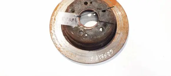 Honda FR-V Rear brake disc neventiliuojamas