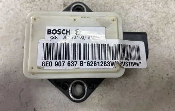 Audi A4 S4 B7 8E 8H ESP acceleration yaw rate sensor 8E0907637B 6261283 4F0907637B