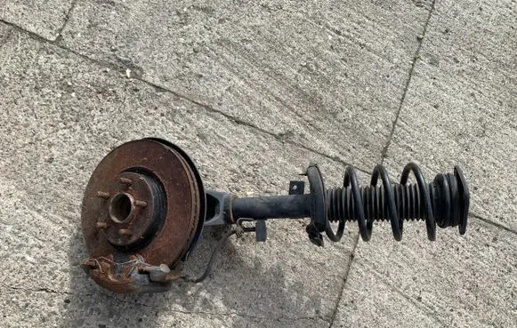 Ford Focus Front wheel hub spindle knuckle BV6118045ACD