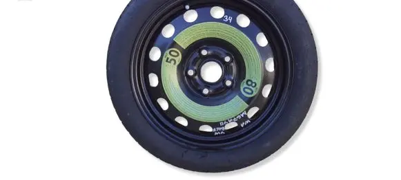 Volkswagen Golf VI R16 spare wheel 5Q0601027AR