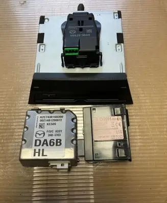 Navigation unit CD/DVD player