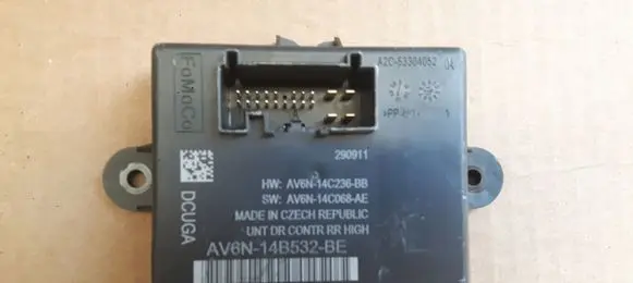Ford Grand C-MAX Comfort/convenience module AV6N14B532BE