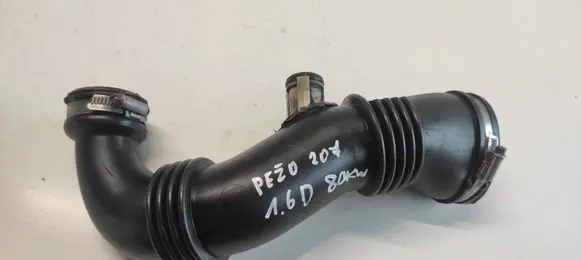 Peugeot 207 Air intake hose/pipe 9656953680