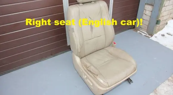Toyota Land Cruiser (J120) Front driver seat 8582033020 43944010080