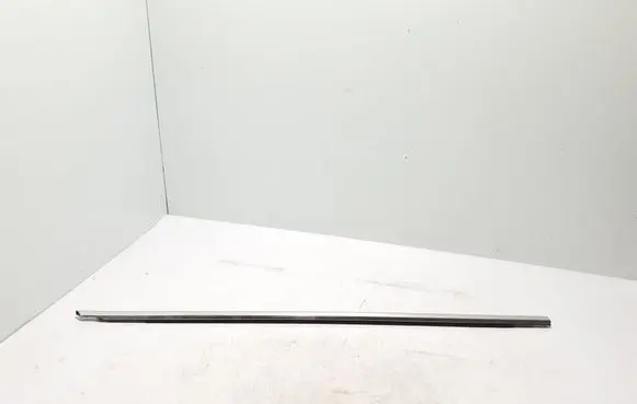 Front door glass trim molding