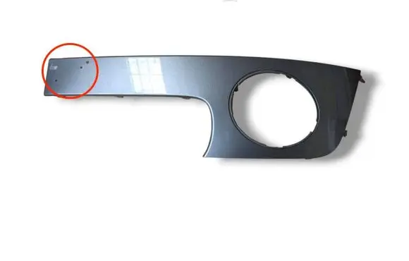 Mini One - Cooper Coupe R56 Front bumper splitter molding 2753657