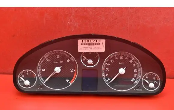 Peugeot 407 Speedometer (instrument cluster) 9654815080