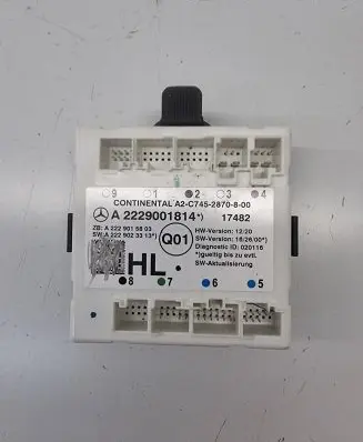 Mercedes-Benz GLC C253 Door control unit/module A2229001814 2229023313 2229015803