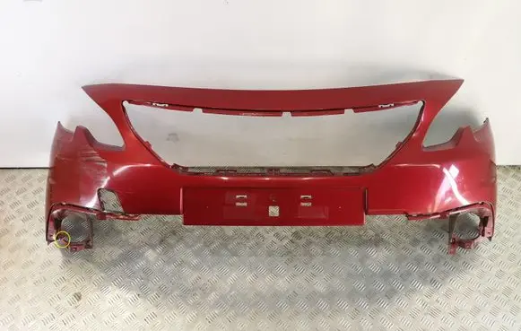 Peugeot 2008 I Front bumper 9814116177
