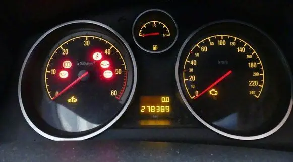 Opel Astra H Speedometer (instrument cluster) 13172012 IMPRK1280970