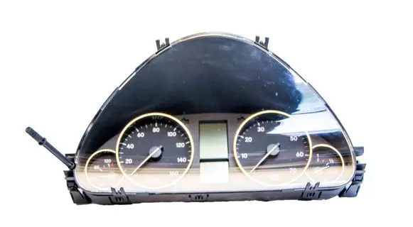 Mercedes-Benz C W203 Speedometer (instrument cluster) A2035404748 A2C53020885 A2C53092408